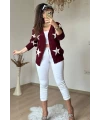 Yıldız Triko Hırka Bordo