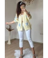 Yıldız Triko Hırka Sarı
