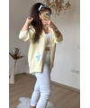Yıldız Triko Hırka Sarı