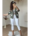 Yıldız Triko Hırka Yeşil