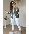 Yıldız Triko Hırka Yeşil
