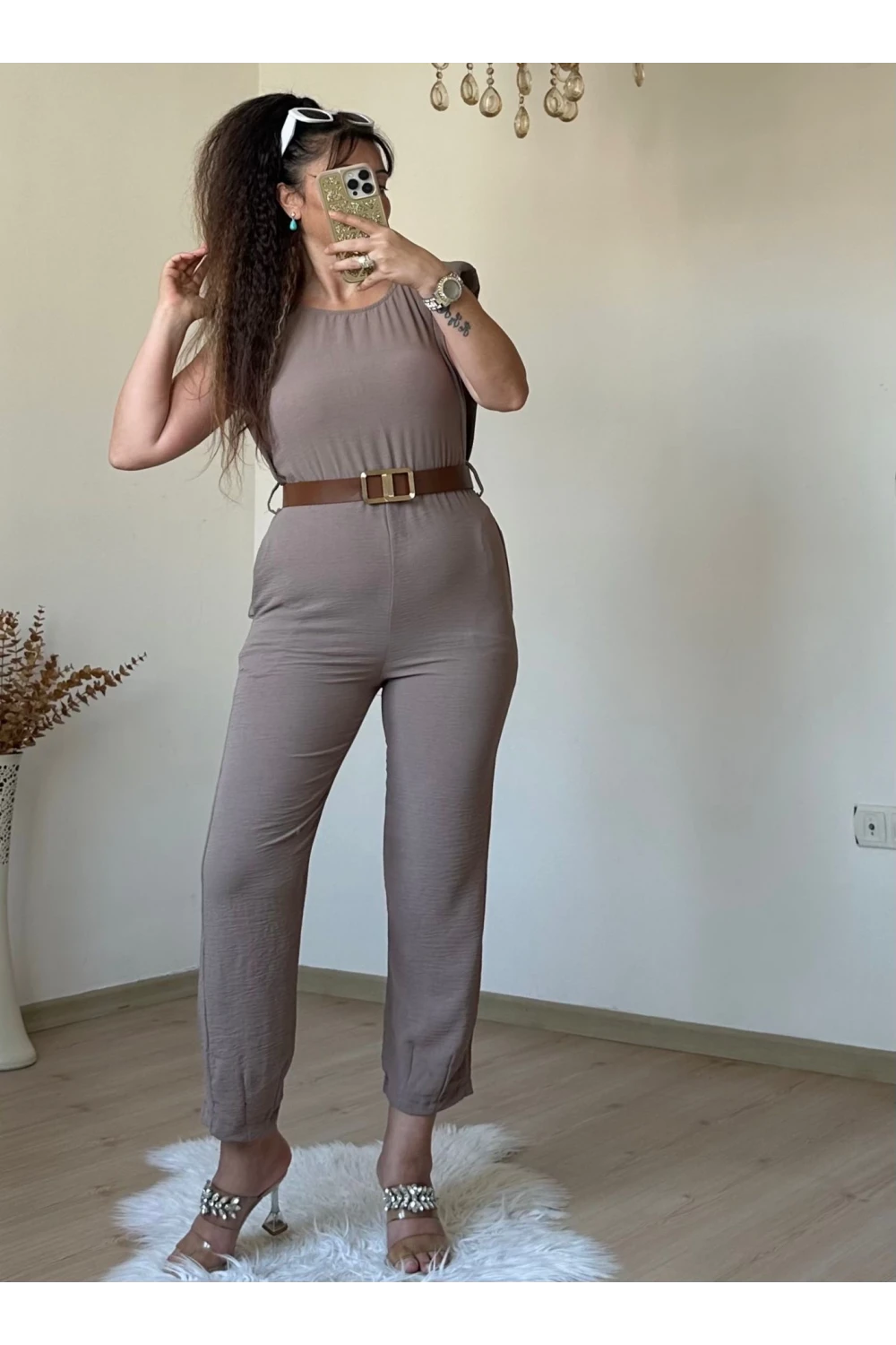 Kemerli Tulum Bej