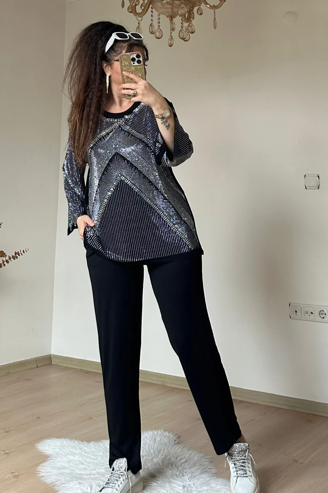 Gümüş Taşlı Takım