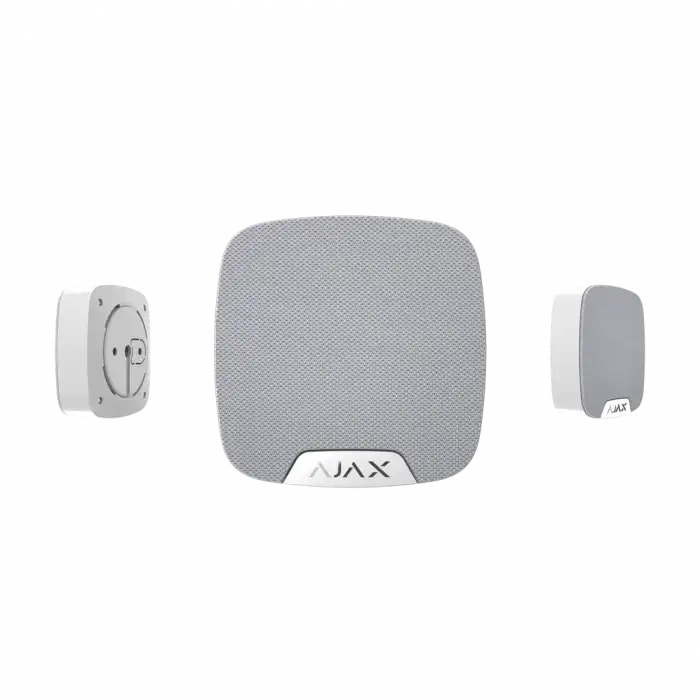 Ajax  Homesiren, Kablosuz, Dahili Siren, Beyaz