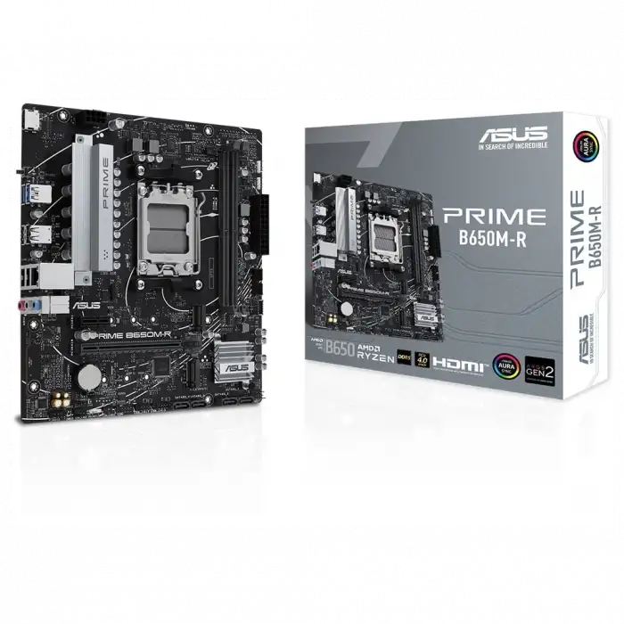 Asus Prıme B650m-r, 2xddr5, 2x M.2, Hdmı, Am5 Soket Anakart