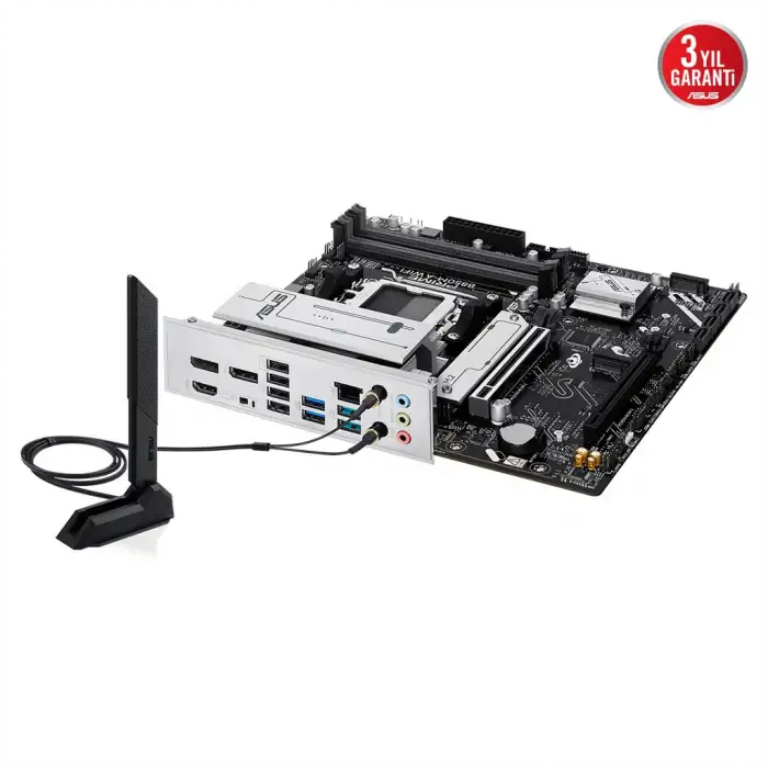 Asus Prıme B850m-a Wıfı, 4xddr5, 3xm.2, 2xdp, Hdmı, Type-c, Wi-fi 6, Bluetooth 5.3, Am5 Soket Anakart