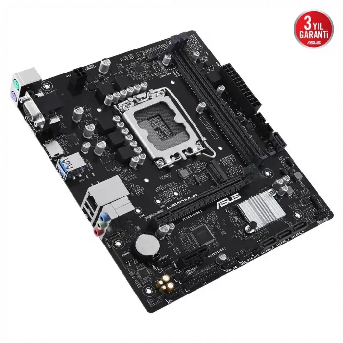 Asus Prıme H610m-r-sı, 2xddr5, M.2, D-sub, Dp, Hdmı, 12-13.14.nesil, Lga1700 Soket, Anakart