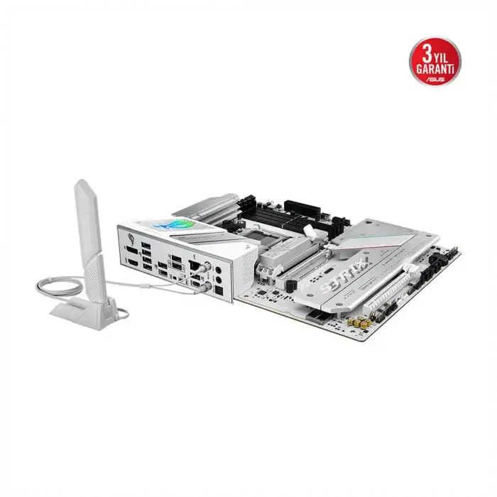 Asus Rog Strıx B850-a Gamıng Wıfı, 4xddr5, 4x M2, Hdmı, Dp, 2xtype-c, Wi-fi 7, Bluetooth V5.4, Am5 Soket Gamıng Anakart