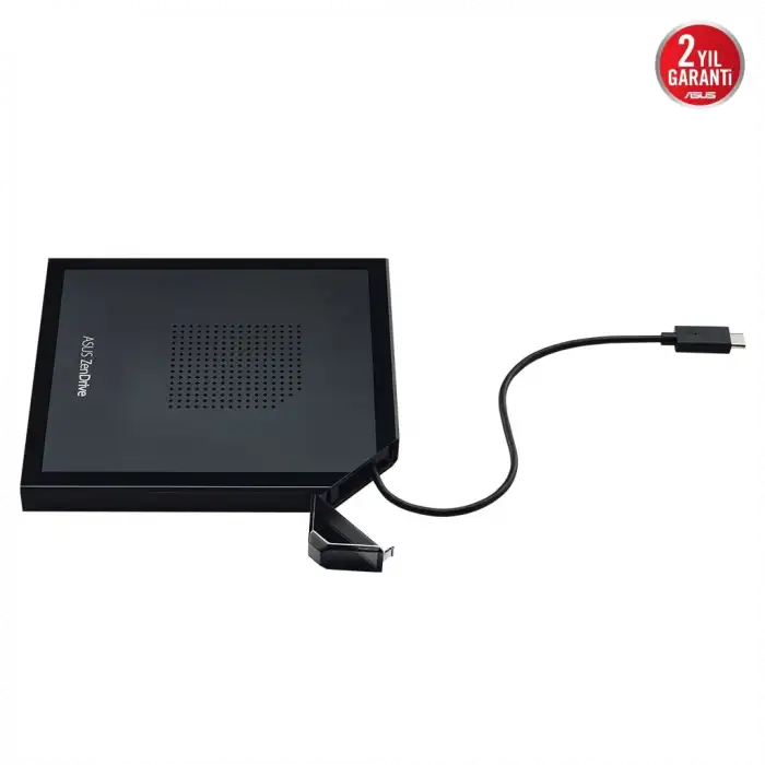 Asus Sdrw-08v1m-u Zendrive, Usb Type-c External, Siyah, Slim, Optik Okuyucu/yazıcı