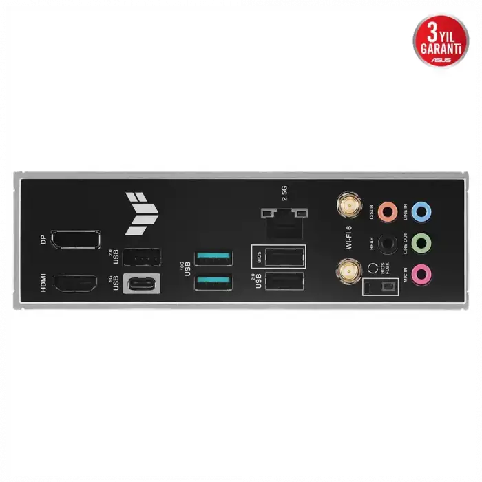 Asus Tuf Gamıng A620-pro Wıfı, 4xddr5, 2x M.2, Hdmı, Dp, Type-c, Am5 Soket Gamıng Anakart