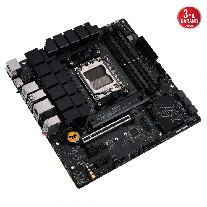 Asus Tuf Gamıng B650m-e, 4xddr5, 2x M.2, Hdmı, 2xdp, Type-c, Am5 Soket Gamıng Anakart