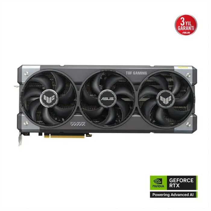 Asus Tuf-rtx5090-32g-gamıng, 32gb, 512bit, Gddr7, 2xhdmı, 3xdp Gamıng Ekran Kartı