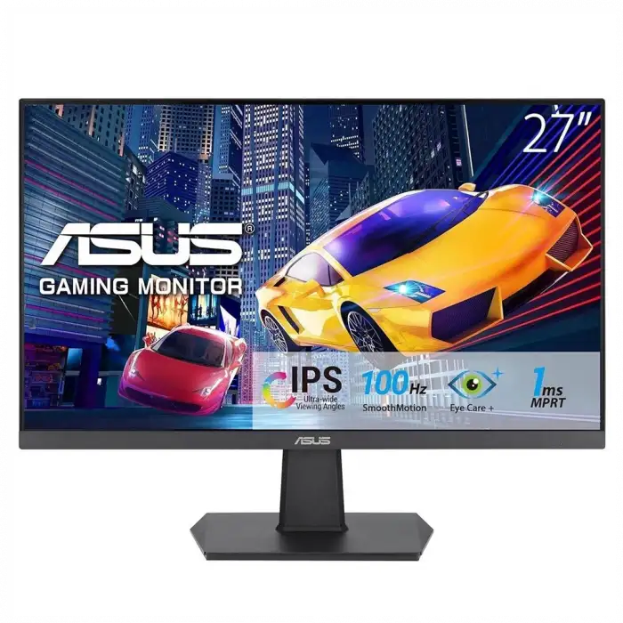Asus Va27ehf 27 1ms, 100hz, Full Hd, Hdmı, Ips Led, Çerçevesiz Tasarım, Düşük Mavi Işık, Freesync Gamıng Monitör