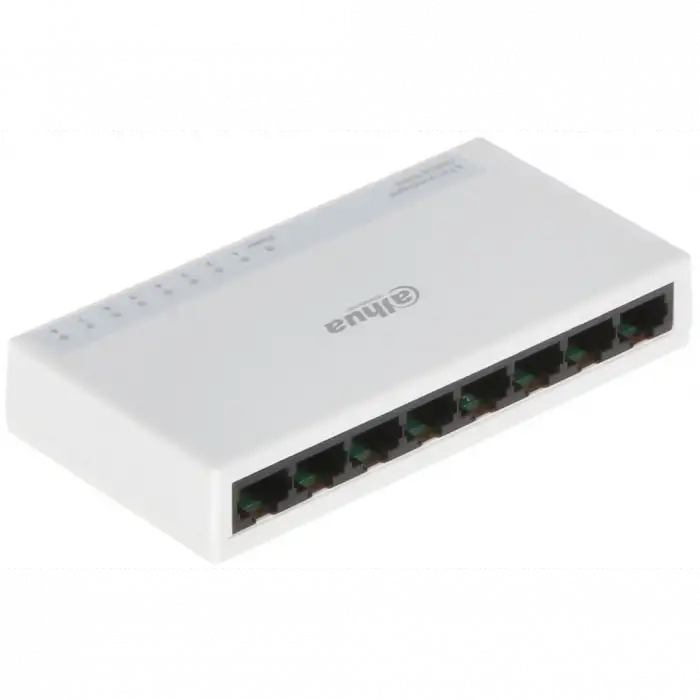 Dahua Pfs3008-8et-l, 8 Port, Megabit, Yönetilemez, Masaüstü Switch