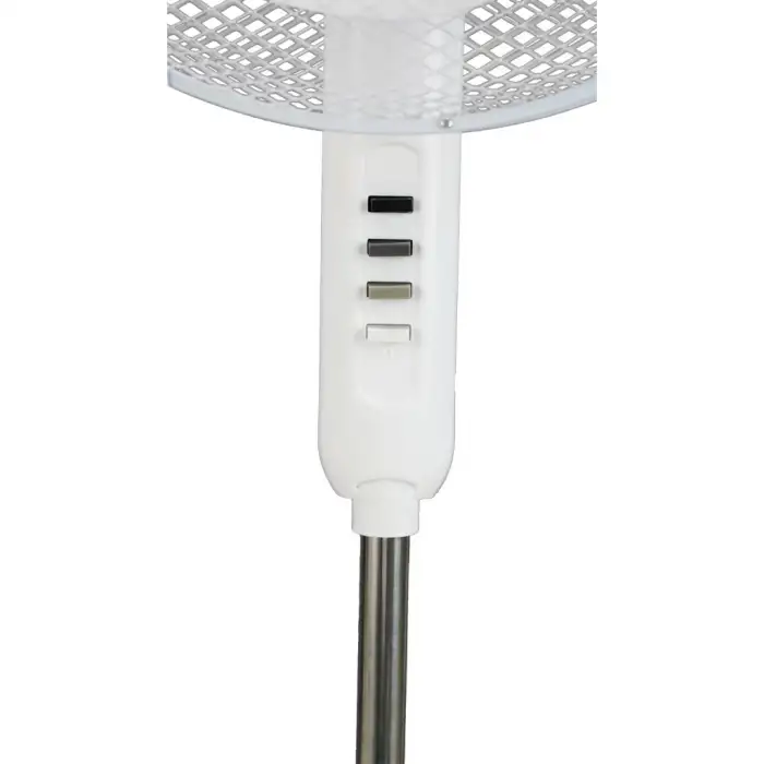 Everest Fan10, Beyaz, Ecowind, 3 Kademeli Hız, 40cm 3 Kanat Pervane Ve Çerçeve, 45w, Otomatik Salınım, Yükseklik Ayarlı Vantilatör