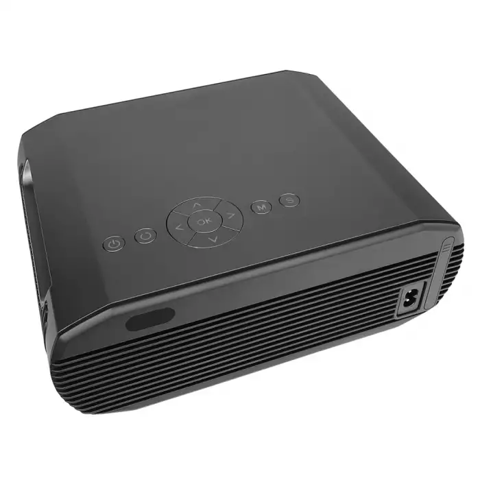 Everest Pj06, 350 Led Lümen, 1920x1080, 1xhdmı, 1xusb, Tf Soket, Wifi, 1xlan, Bluetooth, 30.000 Saat Led Ömrü, 3w Speaker, Android 9.0, Full Hd Projeksiyon Cihazı