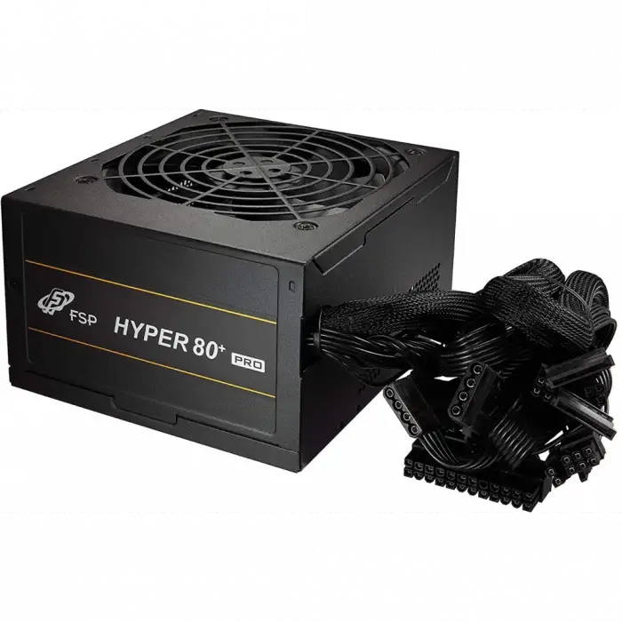 Fsp Hyper Pro, H3-650, 650w, Aktıf Pfc, 80+ Bronze, Gamıng, Atx, Power Supply (psu)