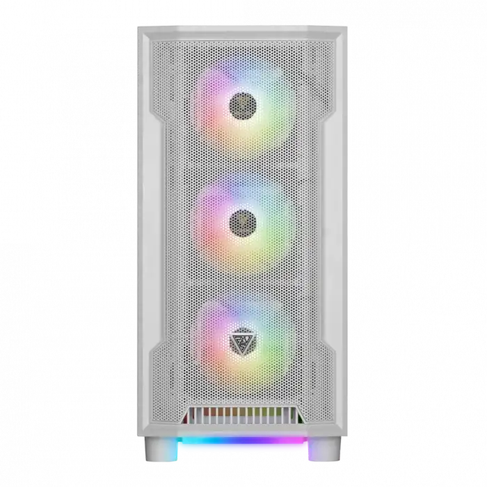 Gamdıas Athena M6 Lite Wh, 850w, 80+ Bronze, Tempered Glass, Mesh, Argb, Atx, White Edition, Gamıng Kasa