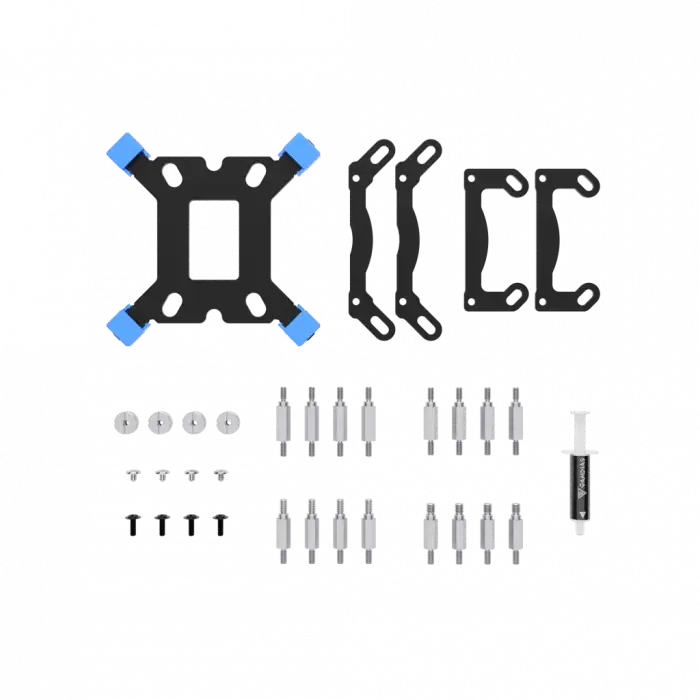Gamdıas Aura Gl120 V2 Wh, White Edition, 120mm,  Rgb, 1 Fanlı, Cpu Sıvı Soğutma