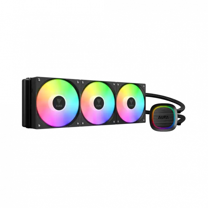 Gamdıas Aura Gl360 V2, 360mm, Rgb, 3 Fanlı, Cpu Sıvı Soğutma