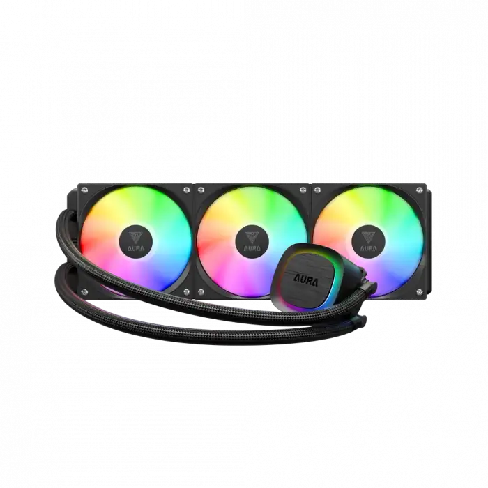 Gamdıas Aura Gl360 V2, 360mm, Rgb, 3 Fanlı, Cpu Sıvı Soğutma