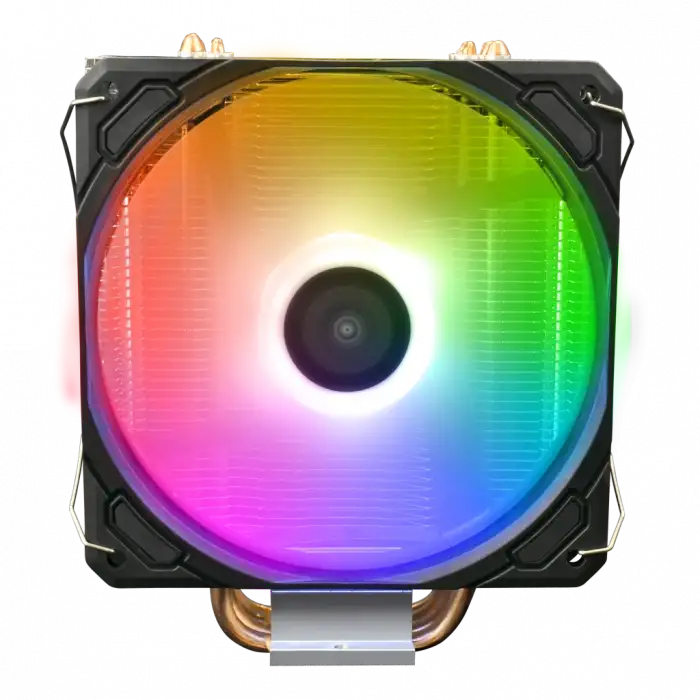 Gamdıas Boreas E1-410, Argb, 120mm, Cpu  Kule Tipi Hava Soğutma, Doğrudan Temas Teknolojisine Sahip 4 Adet Gelişmiş Bakır Isı Borusu (amd Am4-am5 Ve Intel Tüm İşlemciler İle Uyumlu)