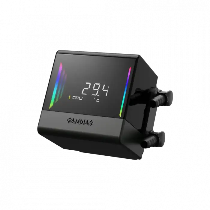 Gamdıas Chıone E4-360, 360mm, Argb, 3 Fanlı, Dijital Ekran, Cpu Sıvı Soğutma