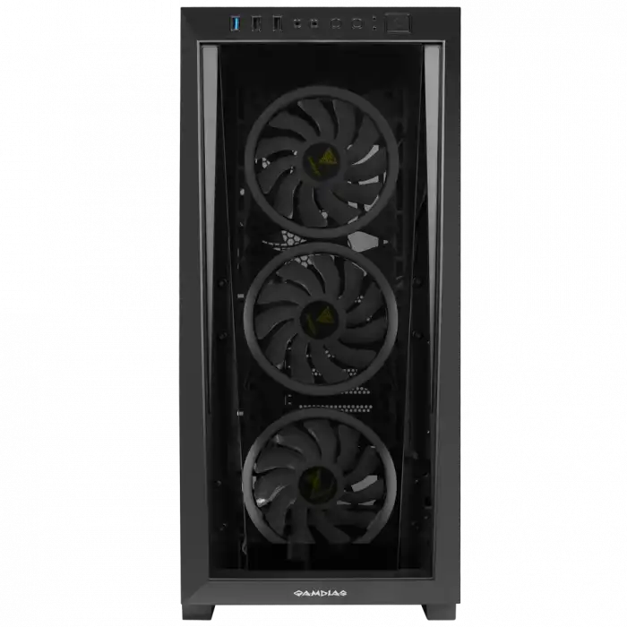 Gamdıas Talos M1 Elite, 850w, 80+ Bronze, Tempered Glass, Argb, Atx Gamıng Kasa