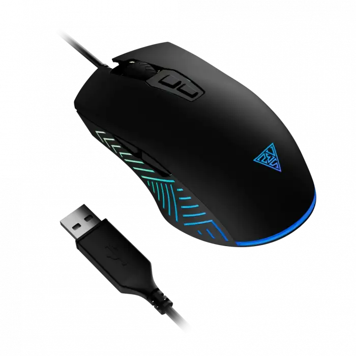 Gamdıas Zeus E4, Rgb Aydınlatma, Usb Kablolu,  7 Tuşlu, Gaming Mouse, 7200dpı, Siyah