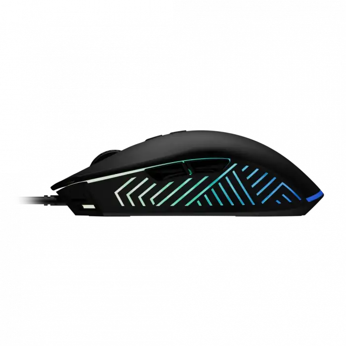 Gamdıas Zeus E4, Rgb Aydınlatma, Usb Kablolu,  7 Tuşlu, Gaming Mouse, 7200dpı, Siyah