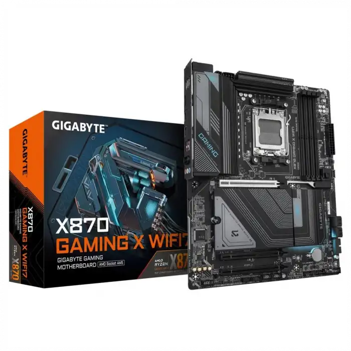 Gıgabyte X870 Gamıng X Wıfı7 G10, 4xddr5, 3xm.2, Dp, Hdmı, Type-c, Wi-fi 7e, Bluetooth 5.4, Am5 Soket Gamıng Anakart