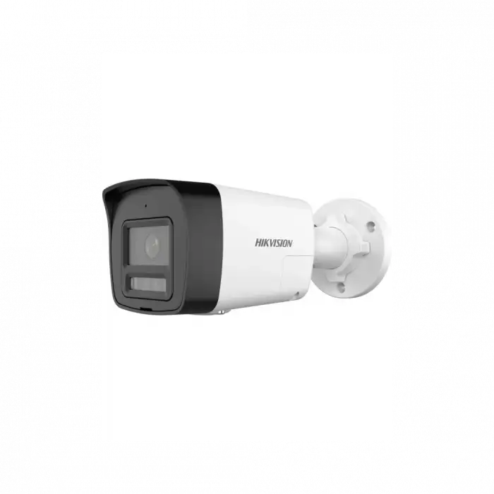 Hıkvısıon Ds-2cd1041g2-lıuf 4mpix, 2,8mm Lens,  H265+,20mt Gece Görüşü, Hybrid Light, Sd Kart,dahili Mikrofon, Poe, Bullet Ip Kamera
