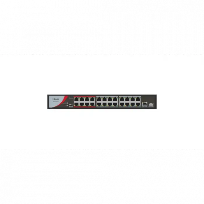 Hılook Ns-0326p-230(b), 24port, Megabit, Poe 230w, 1 Port Gigabit Lan, 1 Port Gigabit Sfp, Long Range 250metre, Yönetilemez, Masaüstü Switch