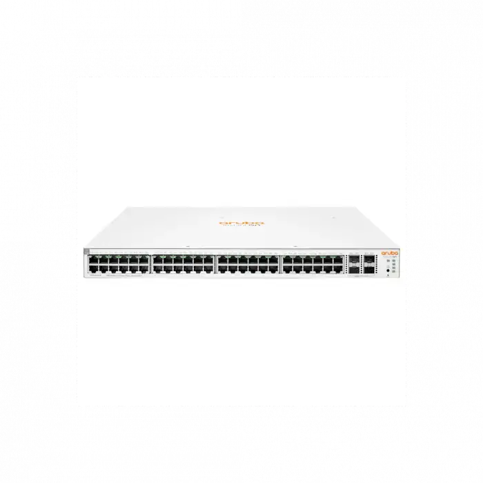 Hp Aruba Instant On, Jl686b, 1930-48g, 48port, Gigabit, Poe 370w, 4 Port Gigabit Sfp, Yönetilebilir, Rack Mount Switch