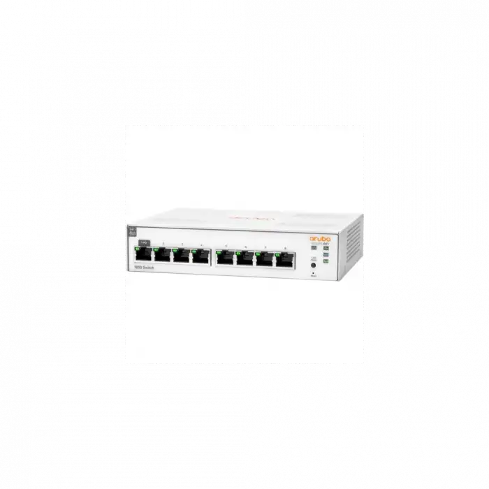 Hp Aruba Instant On, Jl810a 1830-8g, 8port, Gigabit, Yönetliebilir, Rack Mount Switch