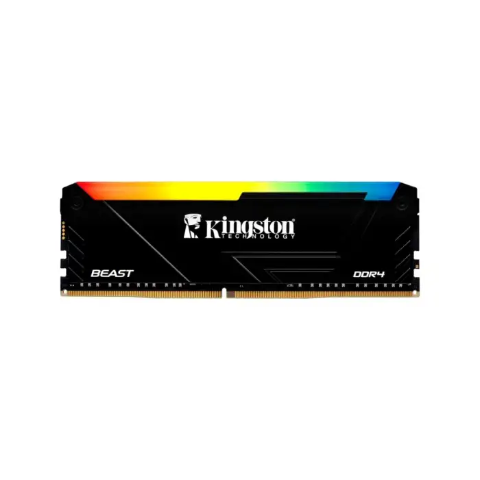 Kıngston Beast, Kf436c18bb2a/16tr, 16gb, 3600mhz,   Ddr4, Cl18, Rgb, Desktop Gaming Ram (soğutuculu)