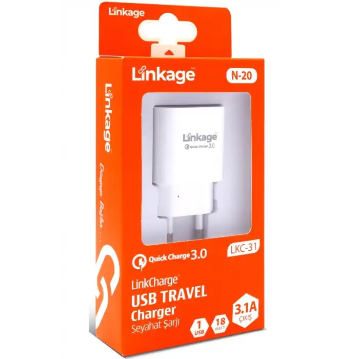 Linkage Lkc-31 Quick Charge 3.1A/18W 1xusb Başlık