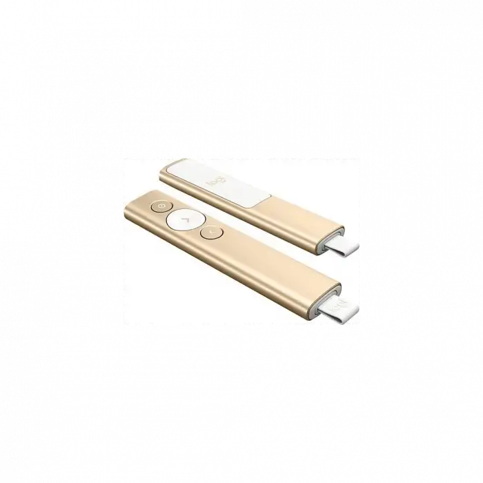 Logıtech 910-004862, Spotlight Wireless Presenter, Sunum Cihazı (gold)