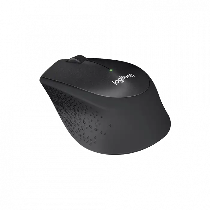 LOGITECH 910-004909, M330 Siyah, USB Nano 2,4G Kablosuz, 1000dpi, Optik, 3 Tuşlu, 24ay Pil Ömrü, Sessiz Mouse