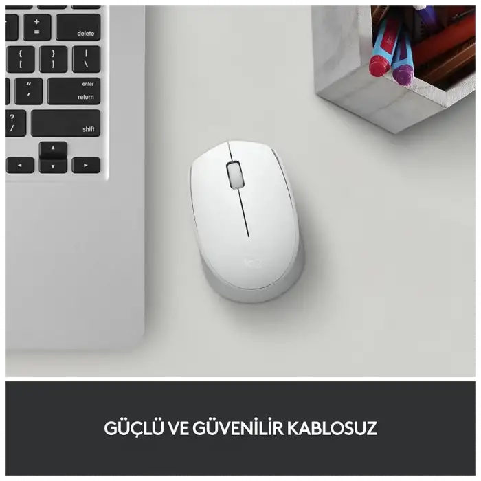 Logıtech 910-006867, M171 White, Usb Nano 2,4g Kablosuz, 1000dpi, Optik, 3 Tuşlu, 12ay Pil Ömrü, Mouse