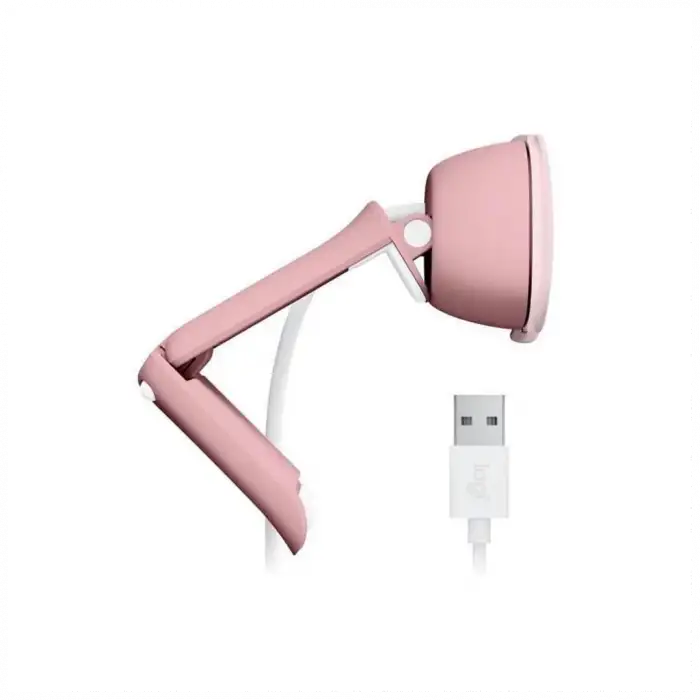 Logıtech  960-001623, Brıo 100 Wcm V-u0072, Full Hd, Dahili Mikrofonlu, Rose Webcam