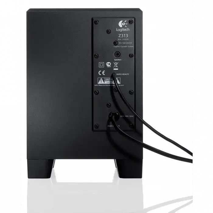 Logıtech 980-000413, Z313, 25w, 2+1, Subwooferlı, Ses Sistemi (siyah)