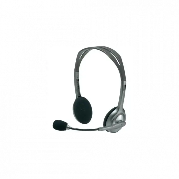 Logıtech H110, 981-000271, 3,5mm Jac, Çağrı Merkezi, Ofis, Toplantı, Konuşmacı Tipi, Mikrofonlu Kulaklık