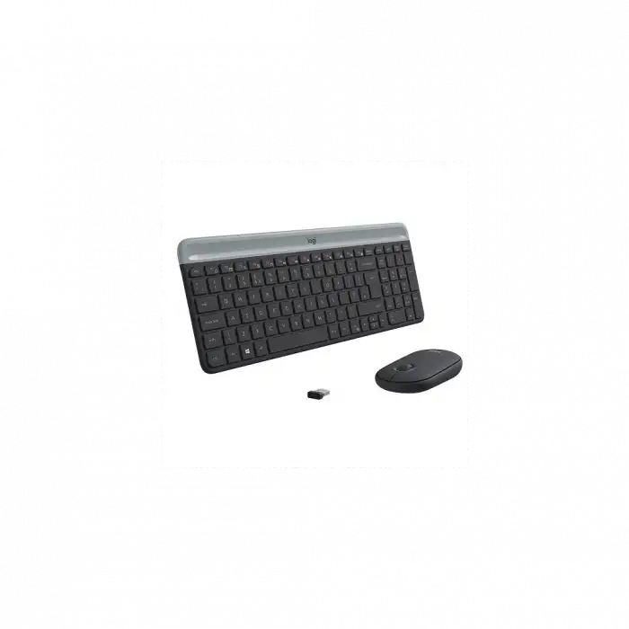 Logıtech Mk470 Siyah, 920-009435, Kablosuz, Türkçe Q, Klavye Mouse Set