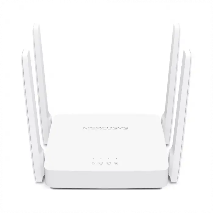 Mercusys Ac10, Ac1200, 3port, 1200mbps, Dualband, Masaüstü, Megabit, Router