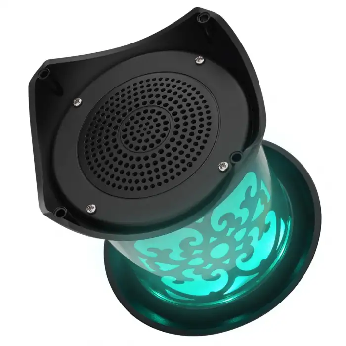 Mıkado Md-20bt, 5w, Masaüstü, Gece Lambası Led Işıklı, 1200mah, Bluetooth Speaker (siyah)