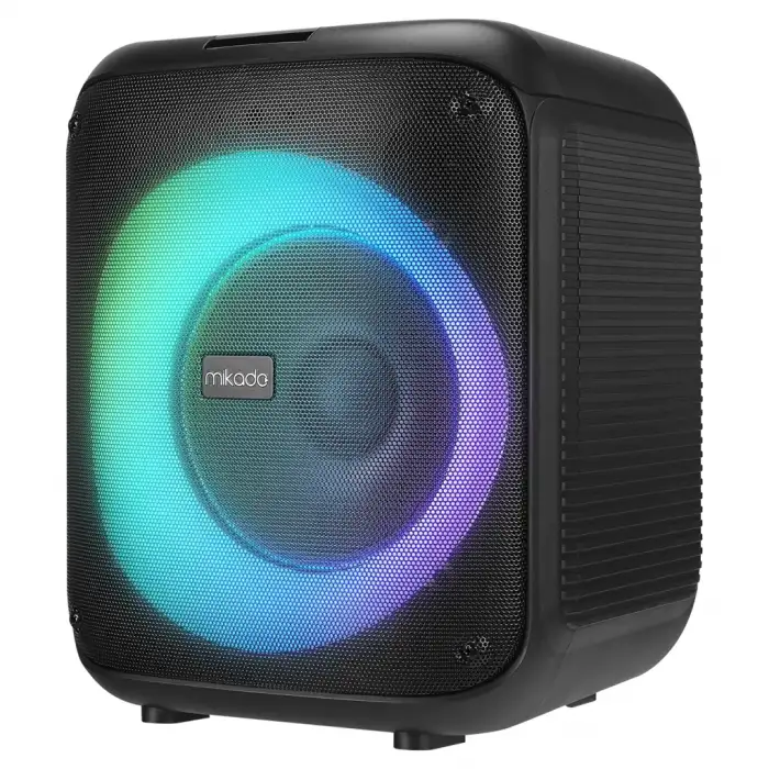 Mıkado Md-bt51 Bombıx, 60w, Taşınabilir, Bt/usb/tf/tws, Rgb Aydınlatma, Toplantı, Parti, Açık Hava Speaker. Kablolu Mikrofon Hediyeli