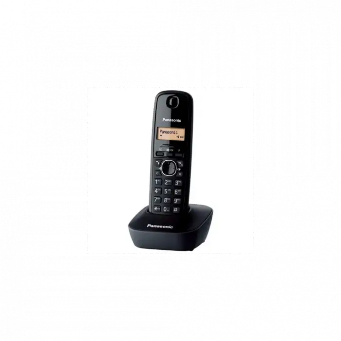 Panasonıc Kx-tg1611, Dect Telefon, Siyah, 17 Saat Konuşma, 150 Saat Bekleme, 50 Kişilik Rehber