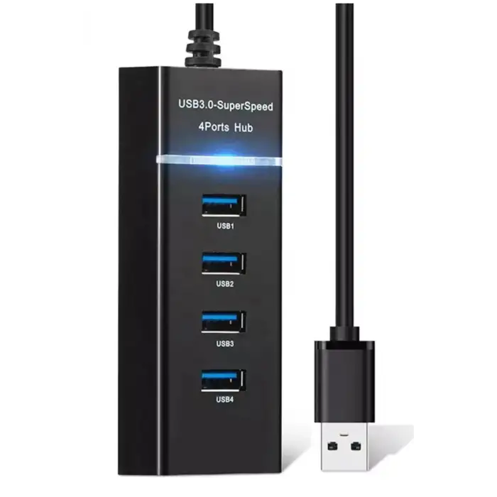 Platoon PL-5717 USB 3.0 4 Port USB Çoklayıcı USB Hub 30CM