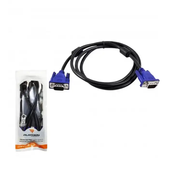 Platoon Pl-7008 1.5 Metre Vga Poşetli Kablo